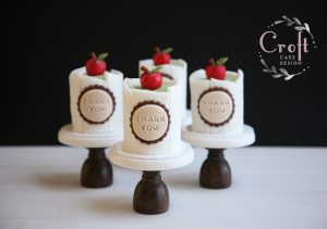 Mini chocolate biscuit teachers cakes
